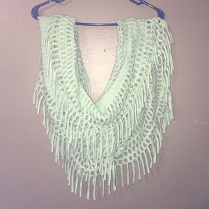 Light turquoise scarf